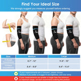 ComfiTECH Glace 360: contact intégral sur le bras et les muscles.