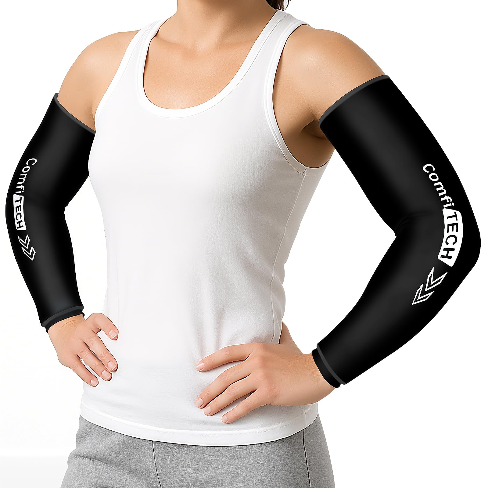ComfiTECH enveloppement-bras-froid-complet pour une couverture optimale après l’effort