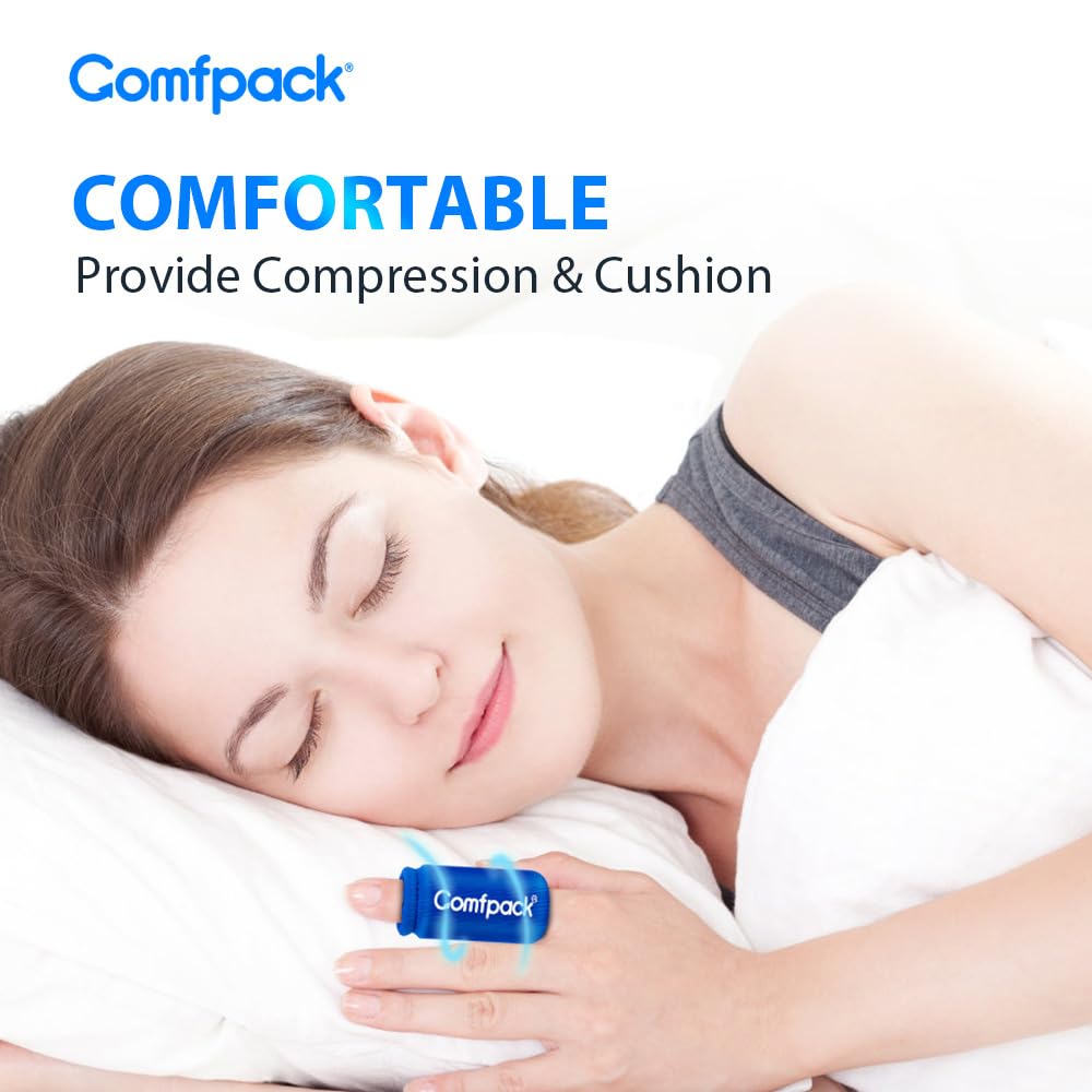 Comfpack bande gel utilisation travail et repos 8 cm — facile à porter.