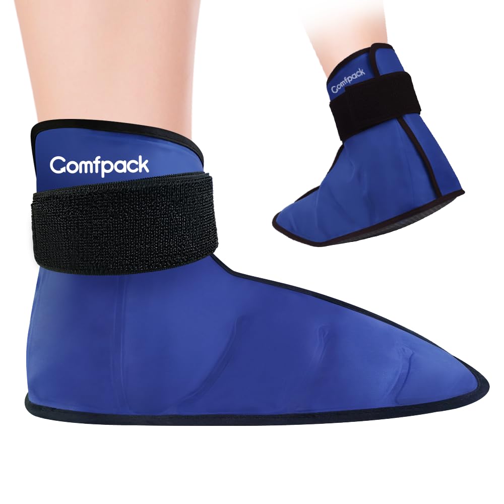 Comfpack Botte Glace Pied Ensemble offrant une thérapie du froid pour tout le pied