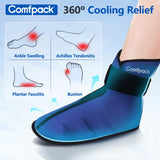 Comfpack Botte Glace Pied Ouverture Large facilite l'enfilage, même après un gonflement
