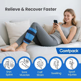 Comfpack compression et froid 2-en-1 pour un soutien.
