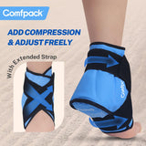 Comfpack design 3D ergonomique couvrant tout le pied.