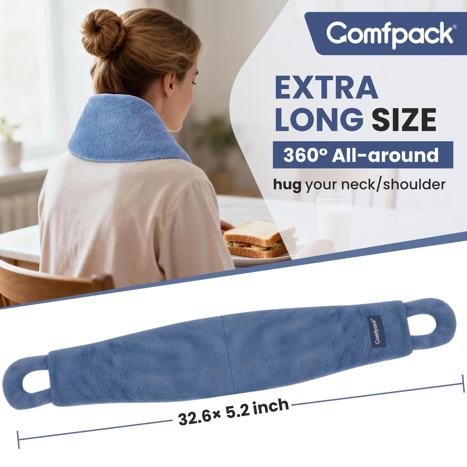 Comfpack division-10-sections-chaleur-equilibree: diffusion homogène le long du corps.