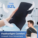Comfpack épaule 360°, couverture complète pour une thérapie ciblée.
