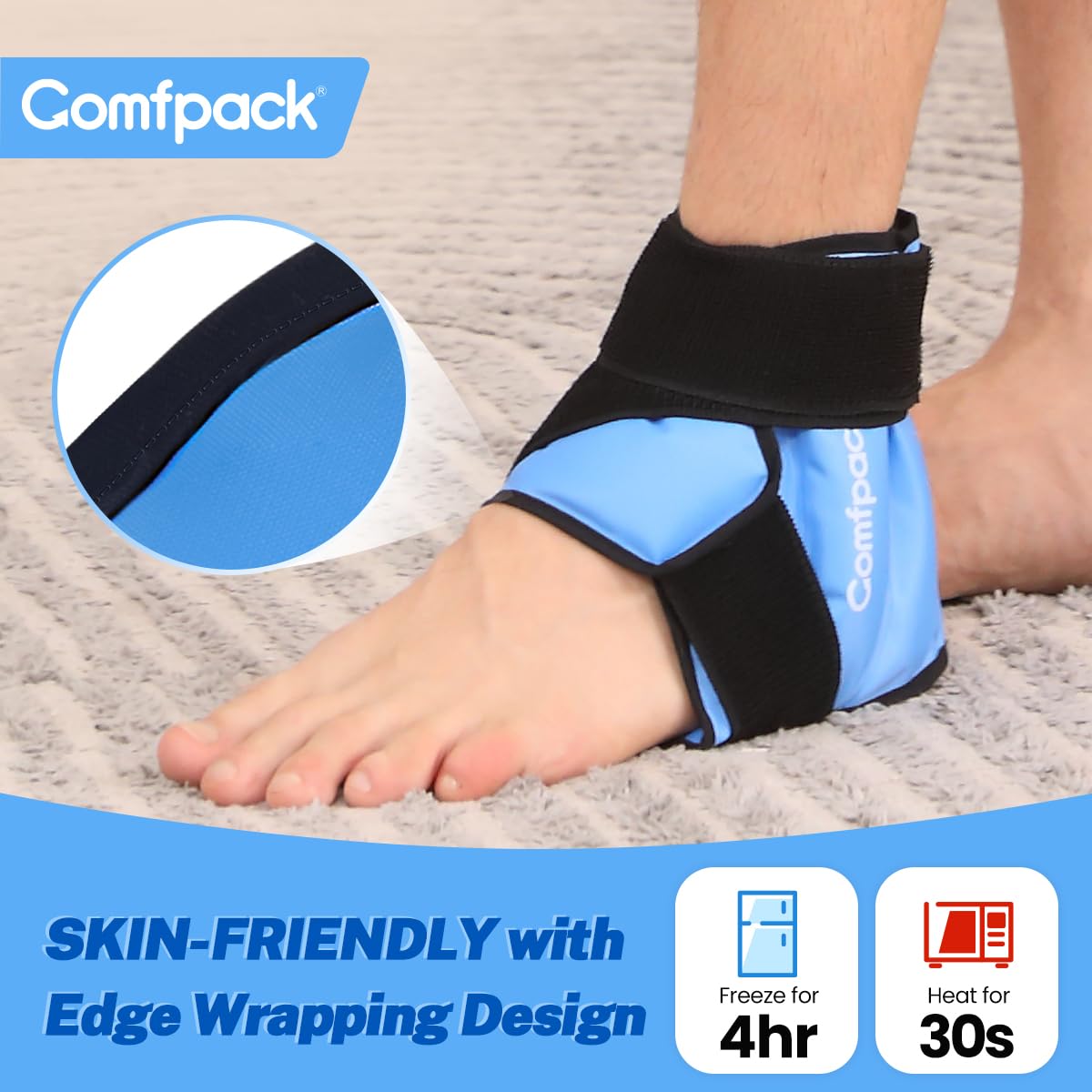 Comfpack format compact facile à congeler et ranger.
