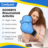 Gants Comfpack glace mains, prévention neuropathie par le froid ciblé.