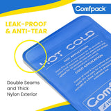 Comfpack gel glace gel-flexible épouse les contours du corps.