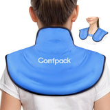 Comfpack gel pack pour le cou et l'épaule, soulagement ciblé et réutilisable.