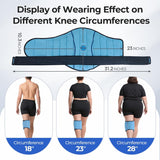 Comfpack Genou – design flexible et thermique: confort lors des activités quotidiennes.