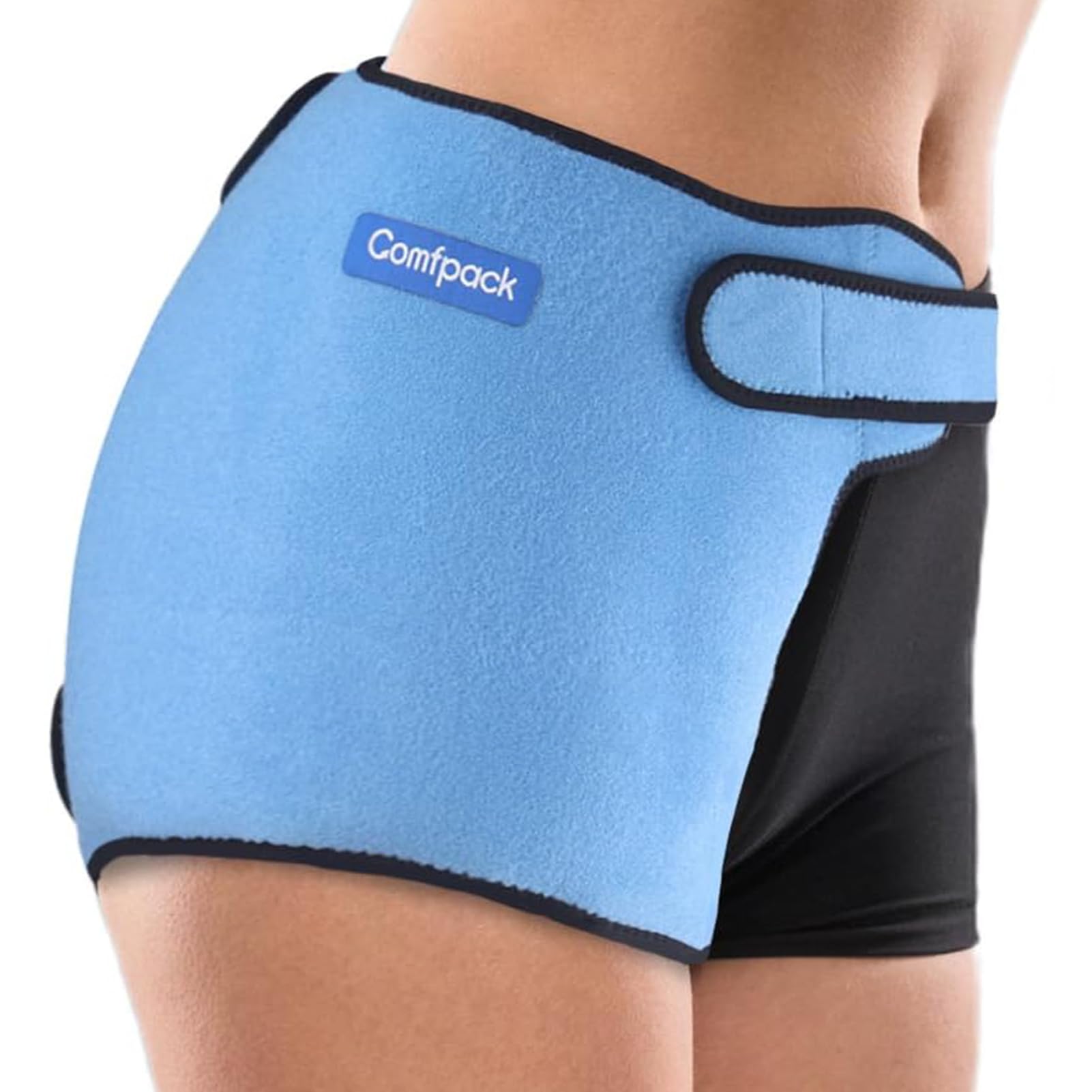 Comfpack Hanche, bandeau glace-pression offrant un soutien ciblé après chirurgie.
