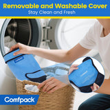 Comfpack Hanche, gel rechargeable durable pour utilisation après activité.