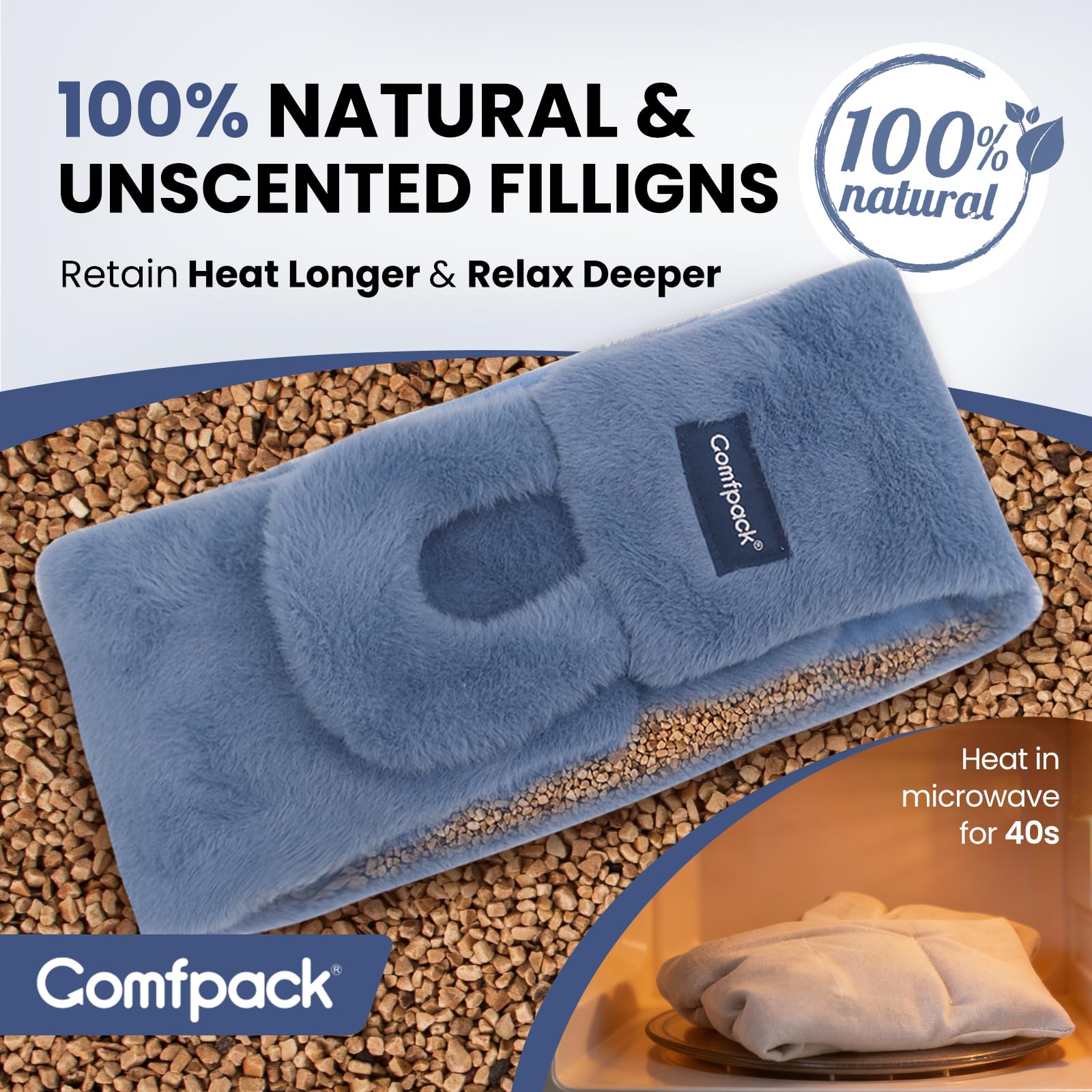 Comfpack housse-amovible-lavable: nettoyage simple après usage.