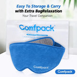Comfpack yeux relaxation nuit silencieuse pour un repos discret.