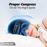 Comfpack Migraine Relief Cap option chaleur douce pour le confort.