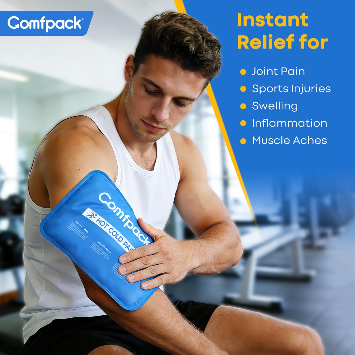 Comfpack nylon exterieur resistant, design durable pour usages répétés.