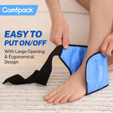 Comfpack sangle elastique reglable pour fixation mains libres.