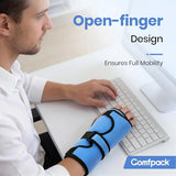 Comfpack sangles ajustables pour un maintien personnalisé.