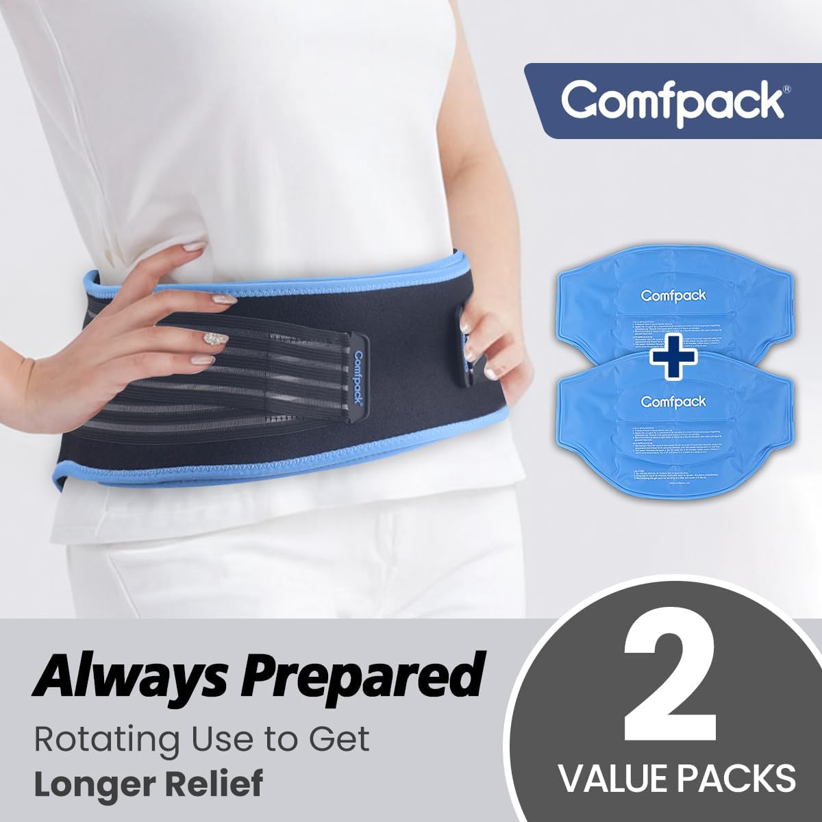 Comfpack therapie-froid-chaud: thérapie flexible adaptée à vos besoins.
