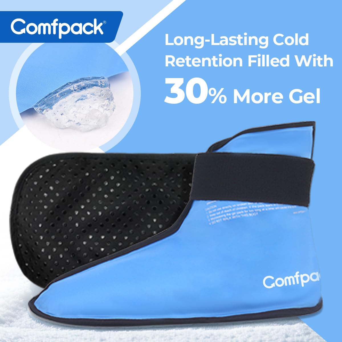 Tissu nylon durable et imperméable de la Comfpack pour un usage répété.