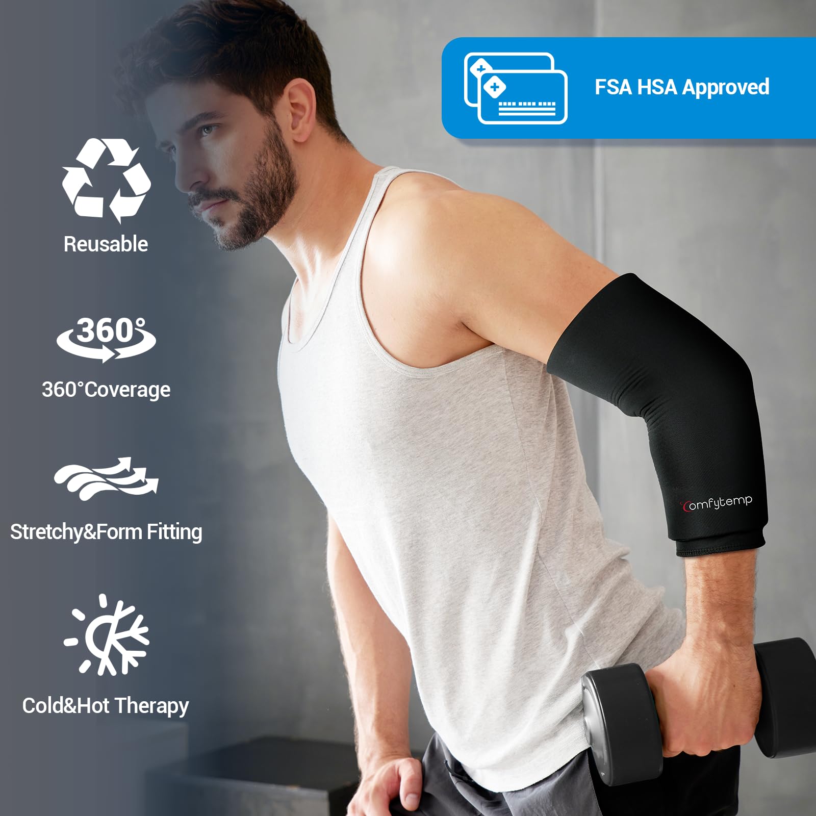 Comfytemp application rapide glace: mise en place rapide pour un refroidissement ciblé.