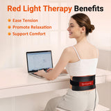 Comfytemp sur le ventre pour soutien relaxant après l’activité.