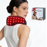 Bandeau Comfytemp avec lumière rouge 660nm sur le cou pour la détente.