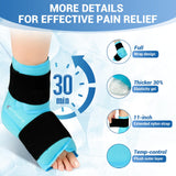 Comfytemp bandes-ajustables-agrippement – maintien personnalisé sur le pied.