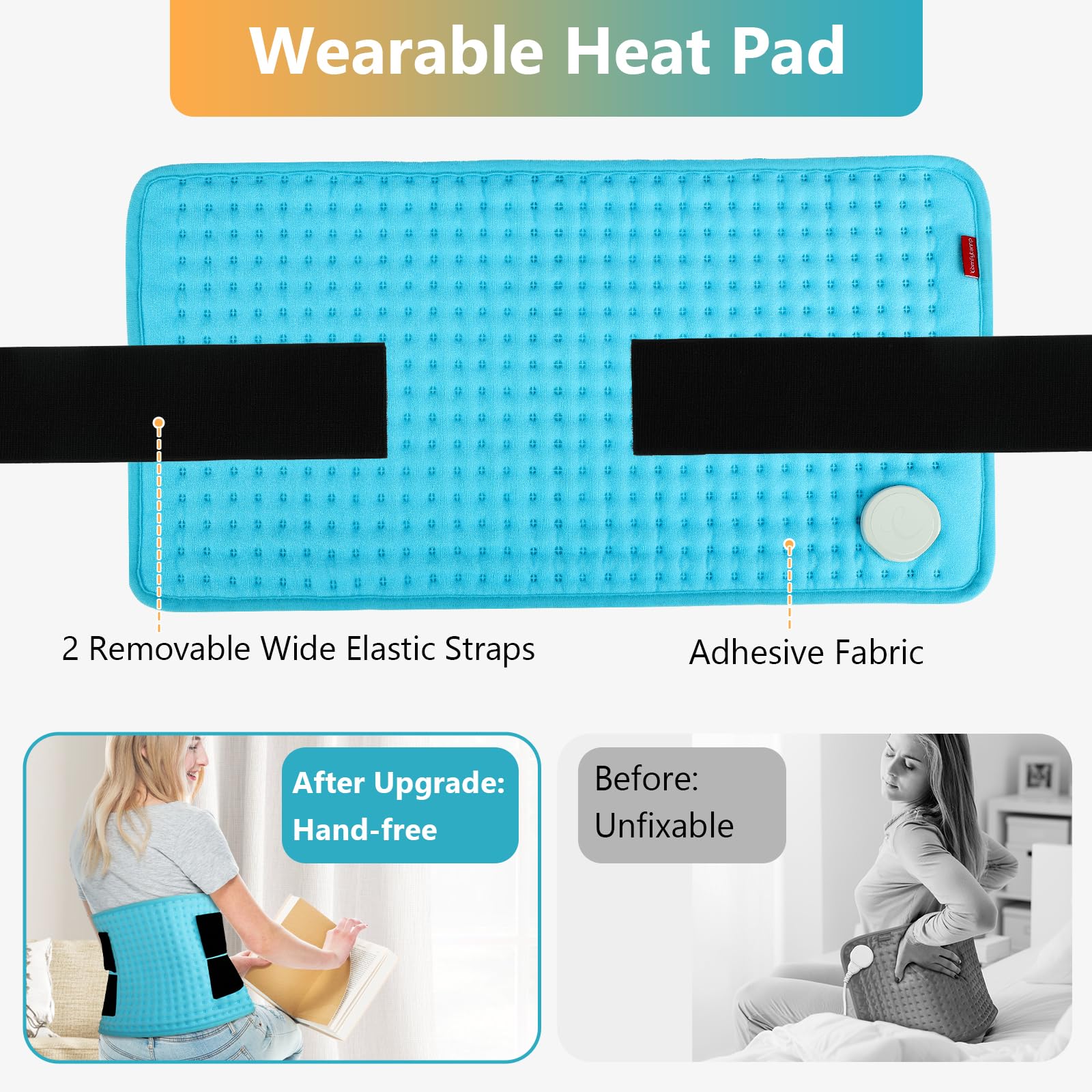 Comfytemp Bandes elastiques utilisation: maintien mains libres