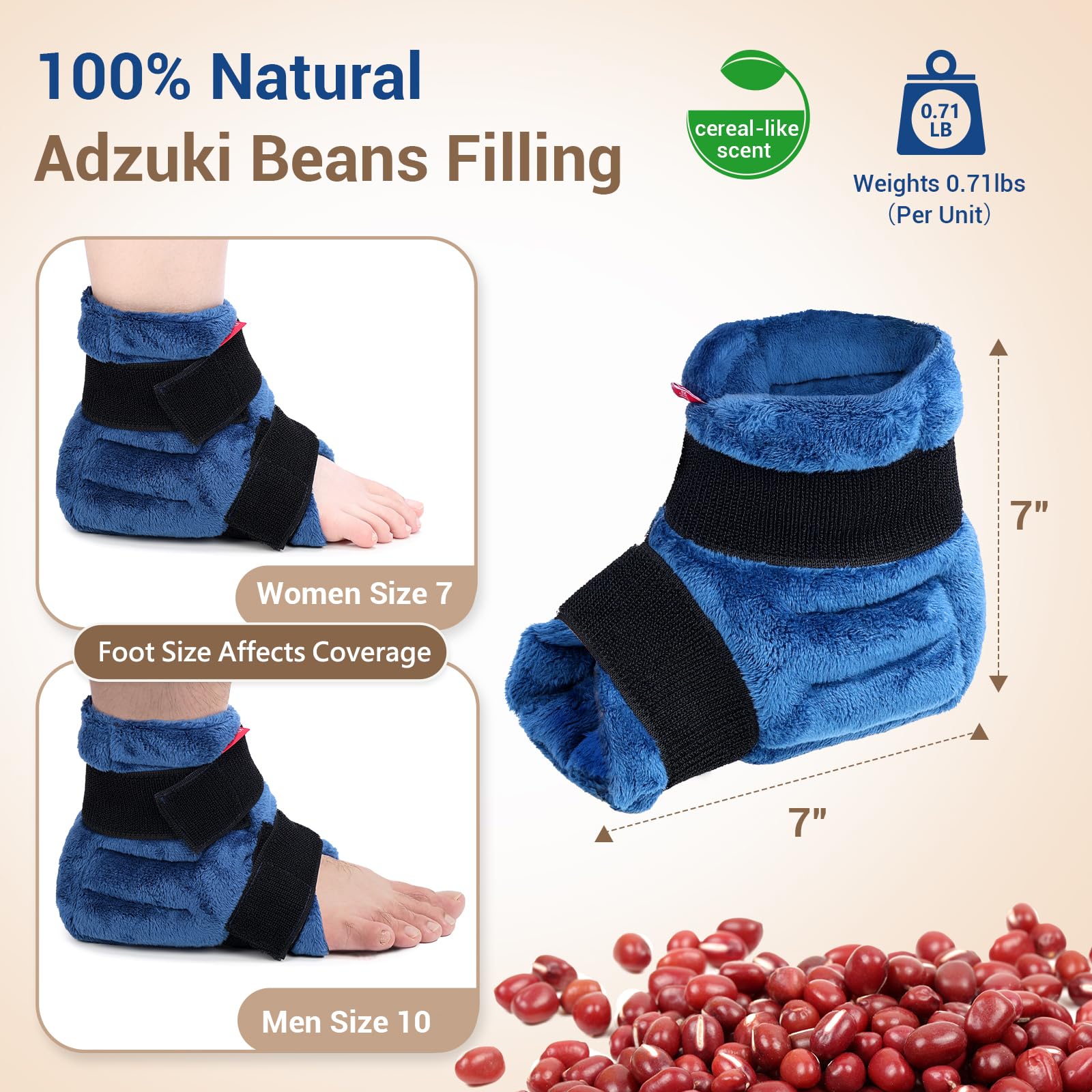 Bandes réglables Comfytemp pour ajustement personnalisé des chaussons