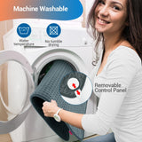 Câble démontable facilitant le lavage en machine du coussin.