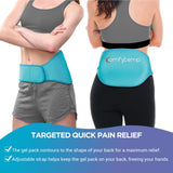 Cadeau relaxation dos Comfytemp idéal après chirurgie ou blessure lombaire.
