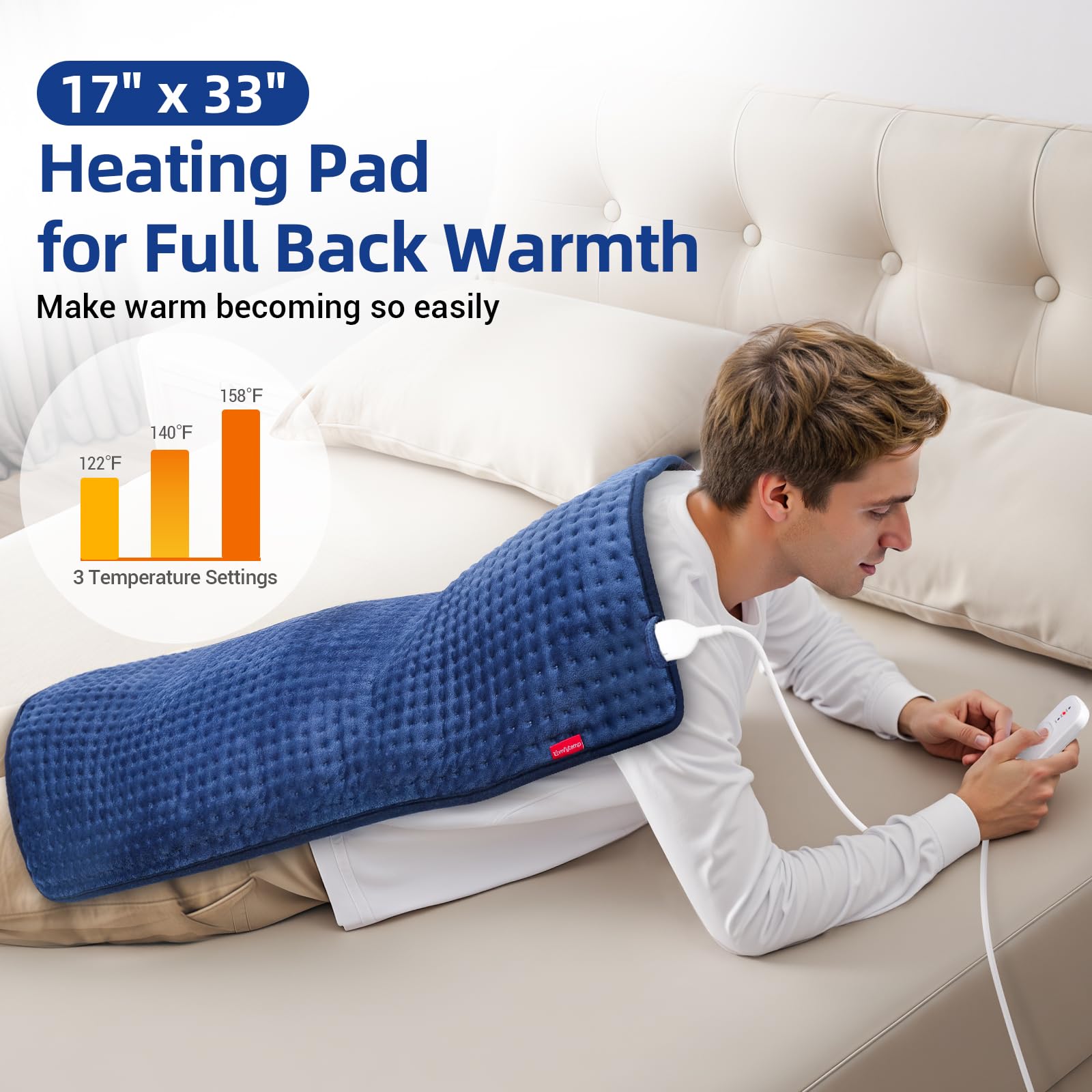 Comfytemp-chaleur-rapide assure un confort immédiat lors des frissons nocturnes.