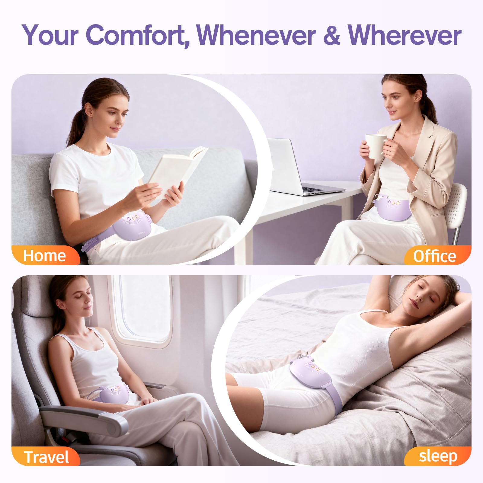 Comfytemp commande-contrôle : ajustement facile de chaleur et massage