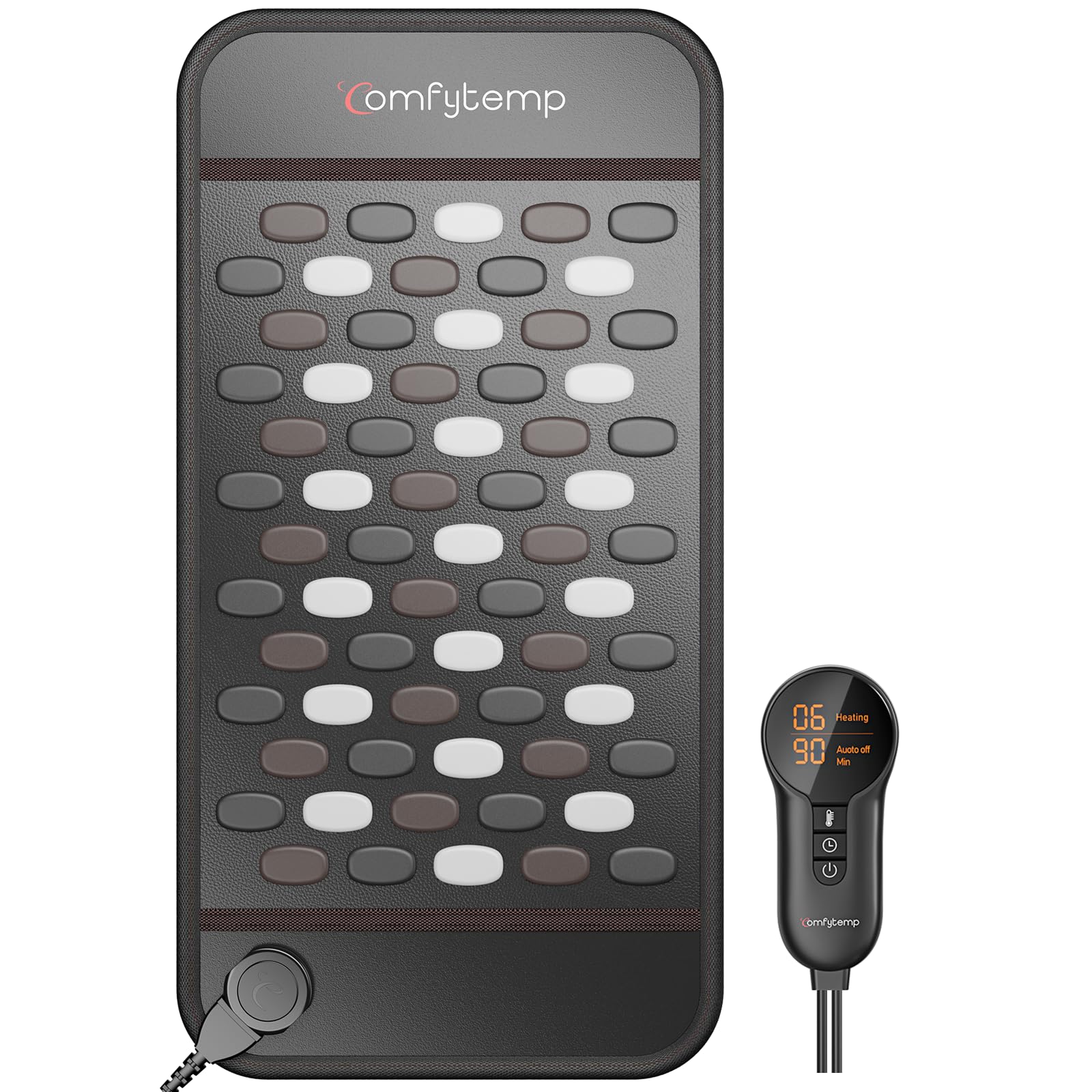 Compresse infrarouge Comfytemp pour le dos, chaleur apaisante et durable.