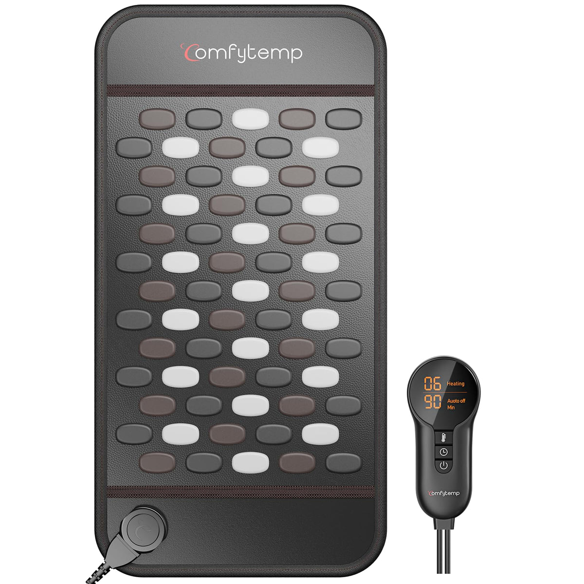 Compresse infrarouge Comfytemp pour le dos, chaleur apaisante et durable.
