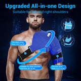 Comfytemp design dual-tissus sur le bandage épaule pour application confortable