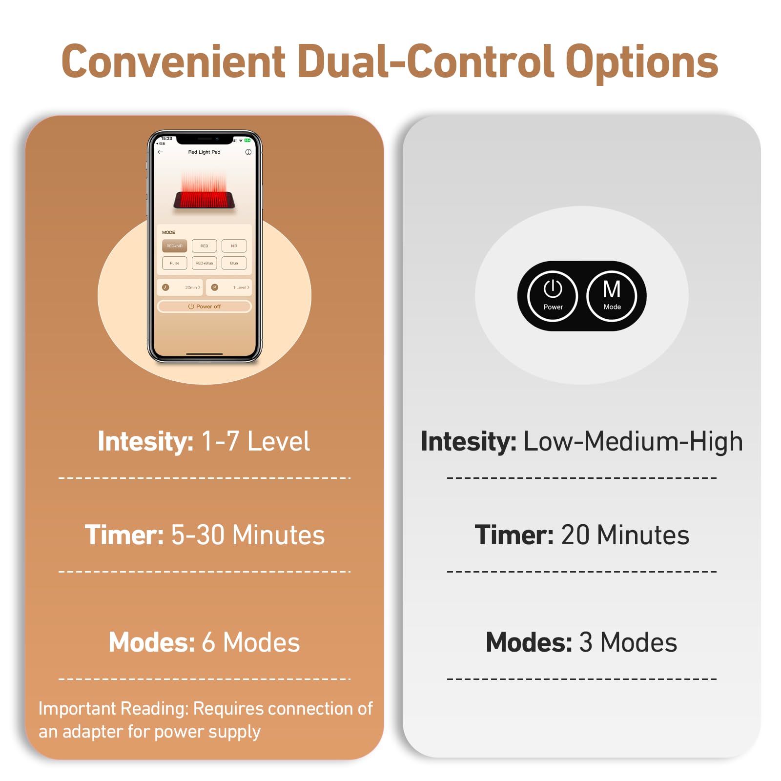 Comfytemp design avec sangle elastique s'adapte à différentes zones.