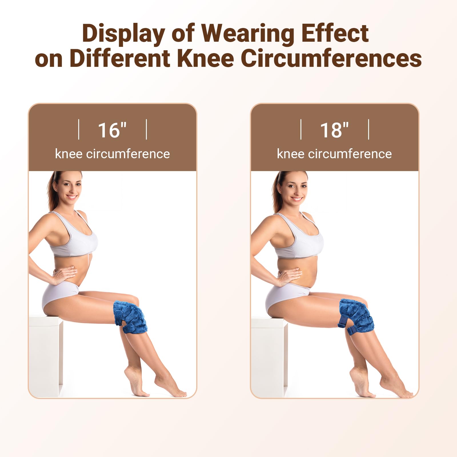 Comfytemp design mains-libres pour bouger tout en chaleur apaisante.