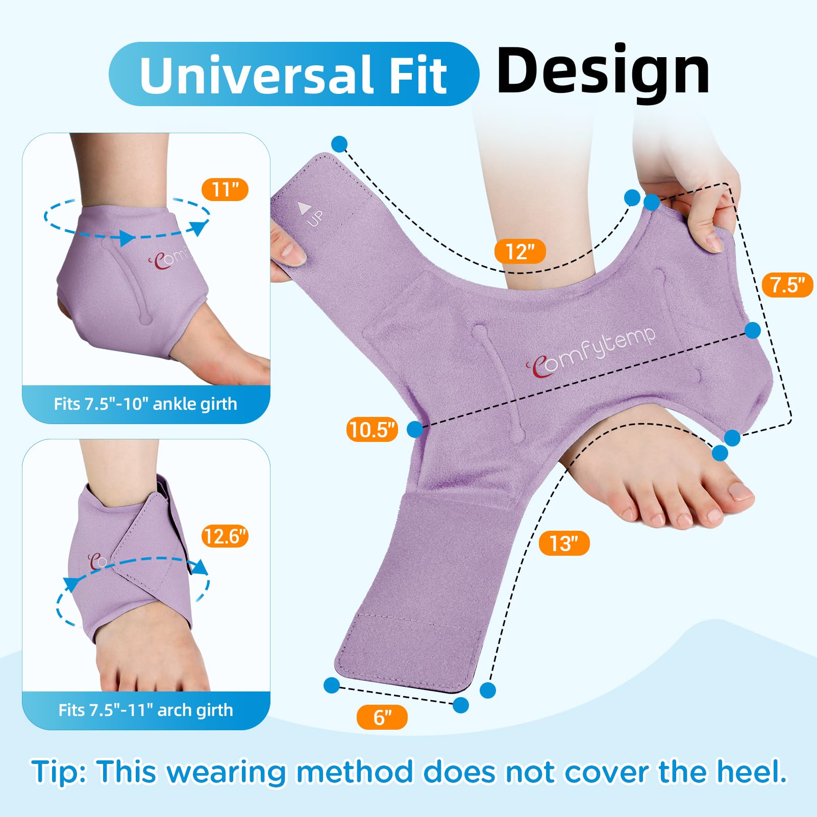 Comfytemp-design-une-piece: maintien sans accessoires et simplicité d'utilisation.