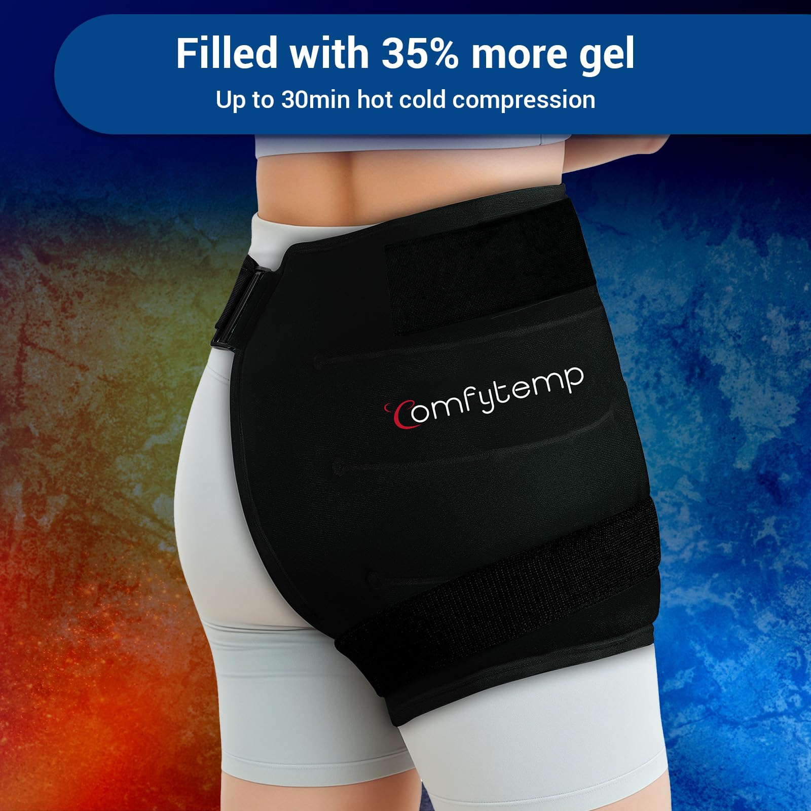 Comfytemp design unisexe hanche: support confortable adapté à tous les genres