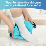 Comfytemp deux packs glace cheville, utilisation bilatérale pratique