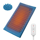 Comfytemp tapis acupression chauffant vu sur le dos, relaxation ciblée.