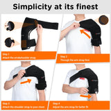 Comfytemp épaule-chauffante solution chaude pour soirées détente.