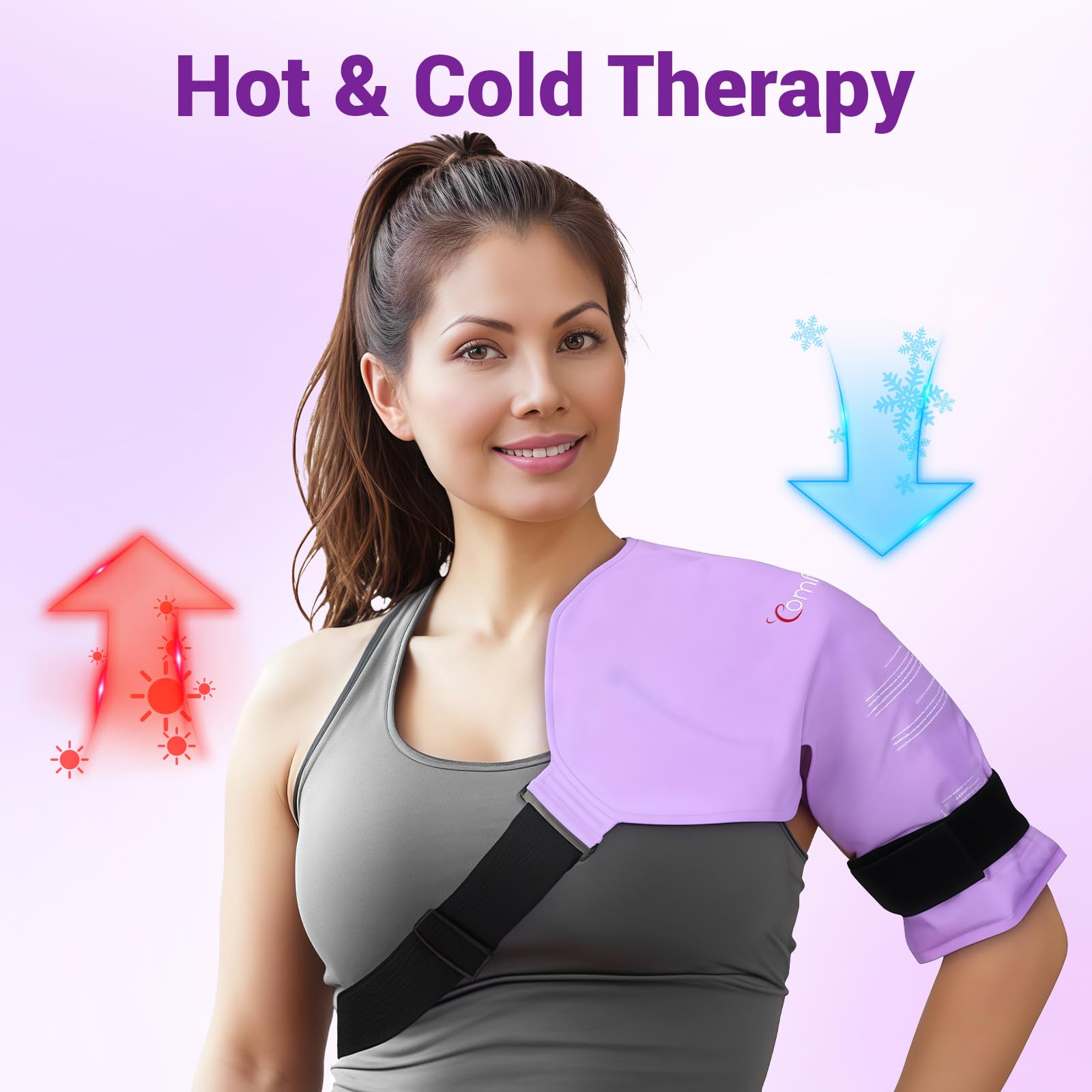 Comfytemp épaule grand-format, enveloppe épaule et bras.