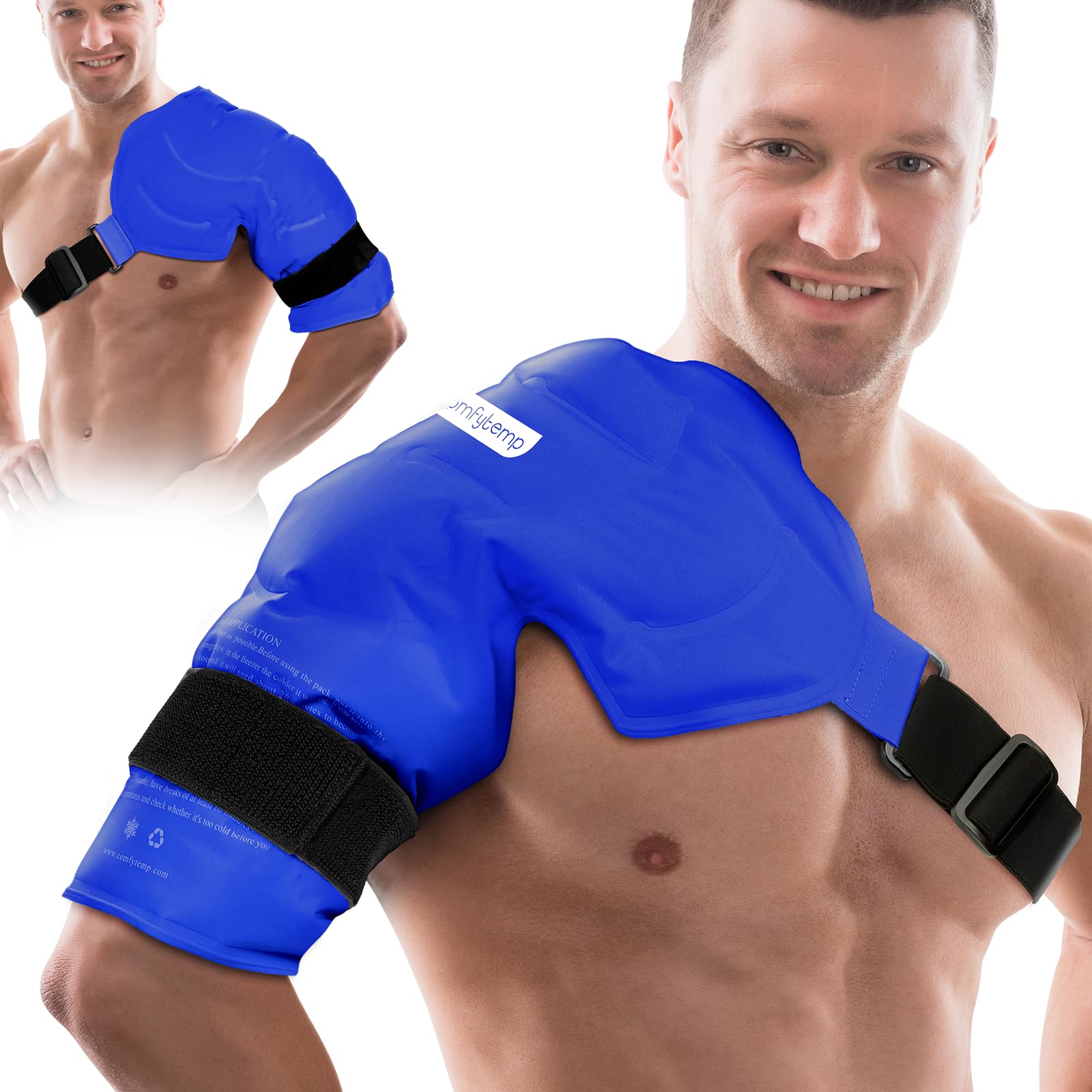 Comfytemp épaule bandage-glace sur l'épaule pour soulager les douleurs