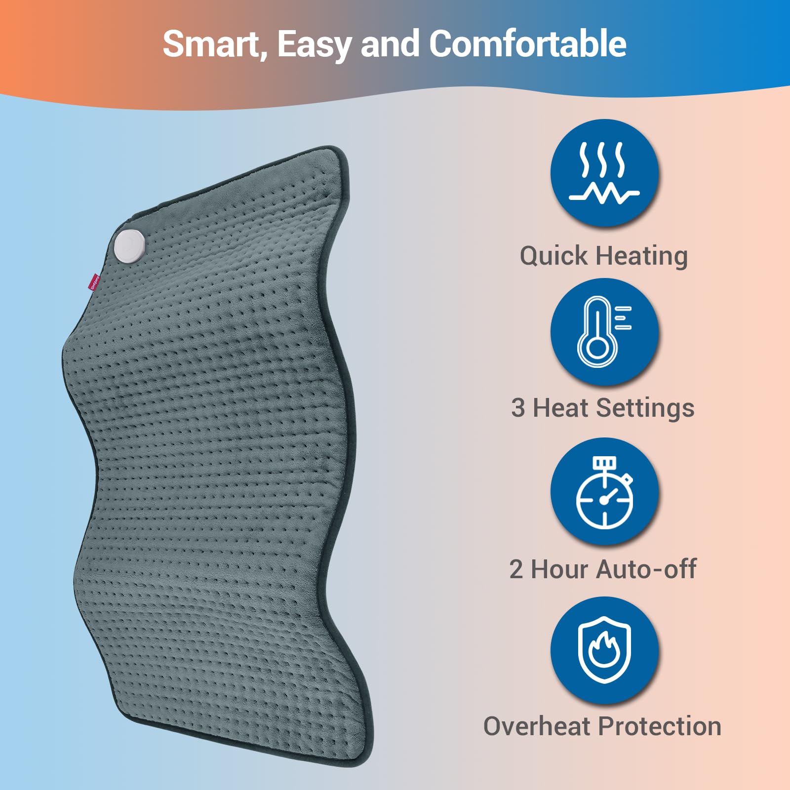 Flanelle ultra douce de Comfytemp offrant une sensation agréable sur la peau.