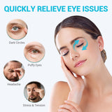 Gel non toxique Comfytemp, sûr pour une utilisation froide ou chaude sur les yeux.