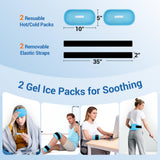 Poche gel portable ComfyTemp, rangement pratique à la maison ou au bureau.