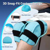 Comfytemp genou 3D pack glace en contact doux, thérapie froide à domicile.
